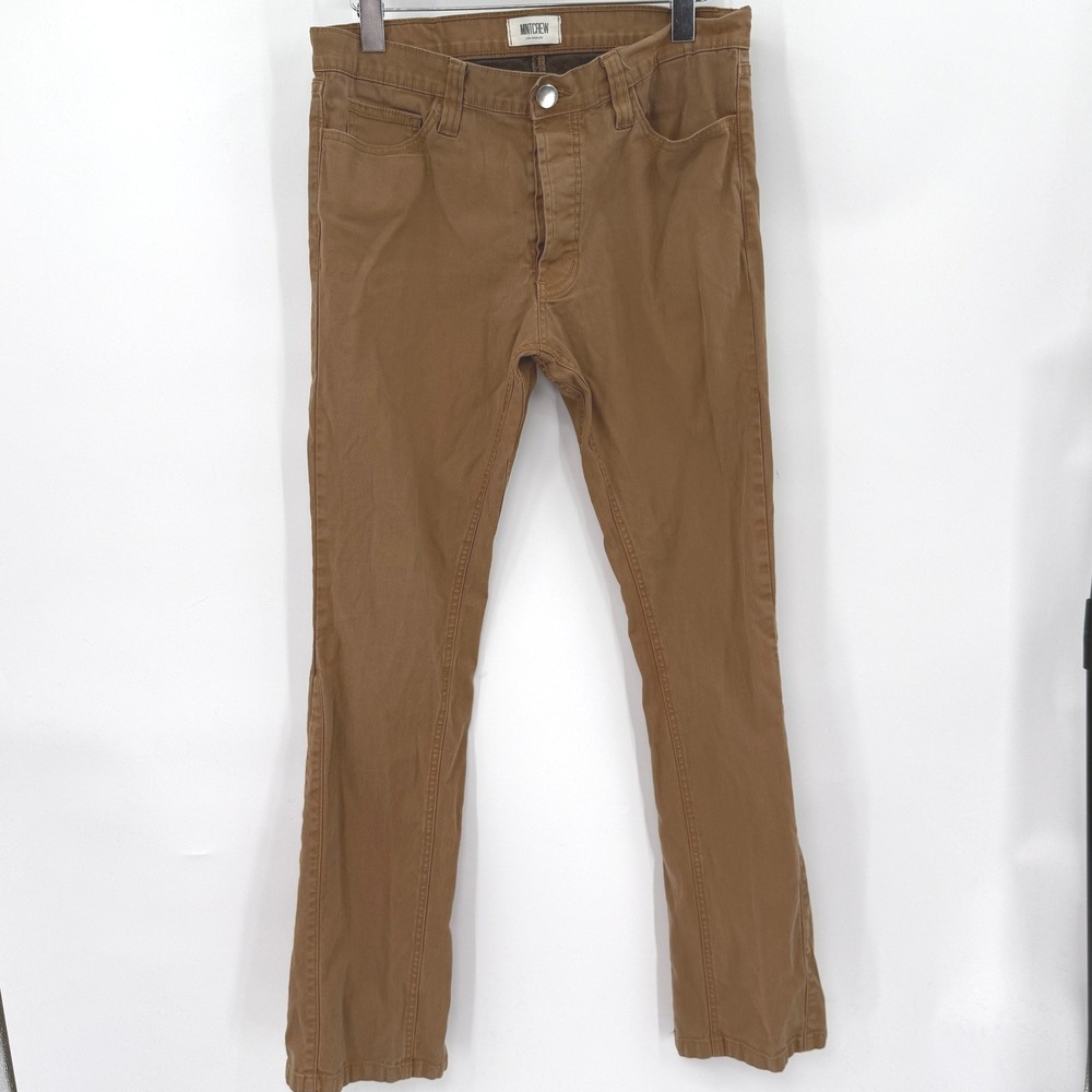 Mintcrew Pants Mens 32 Brown Cotton‎ Slim Fit Streetwear Skater Gorpcore Urban